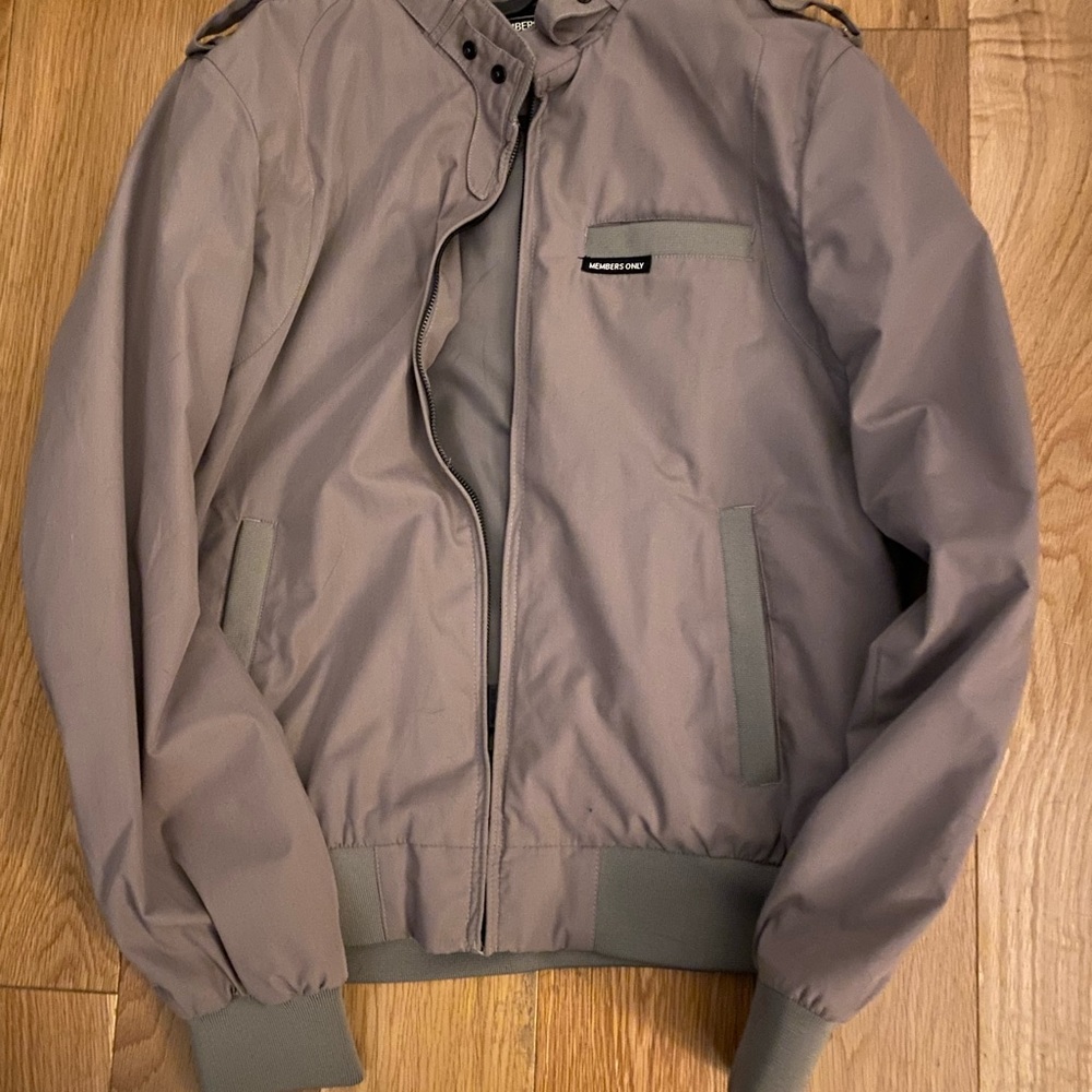Members Only Jacket Grey